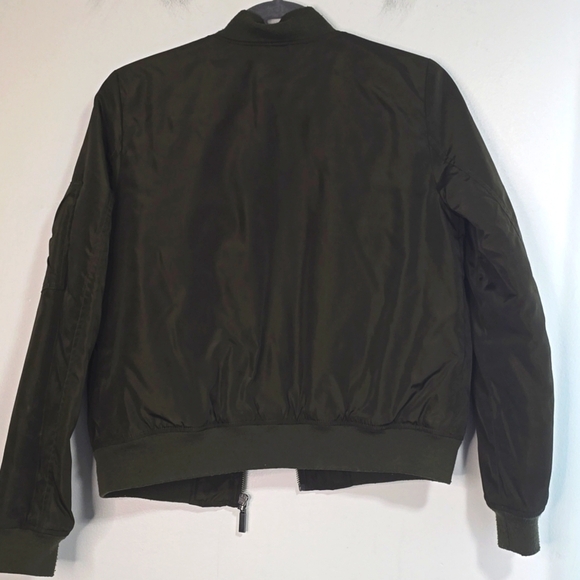 Set of 2 Bomber Jackets Black and Green - Picture 3 of 13